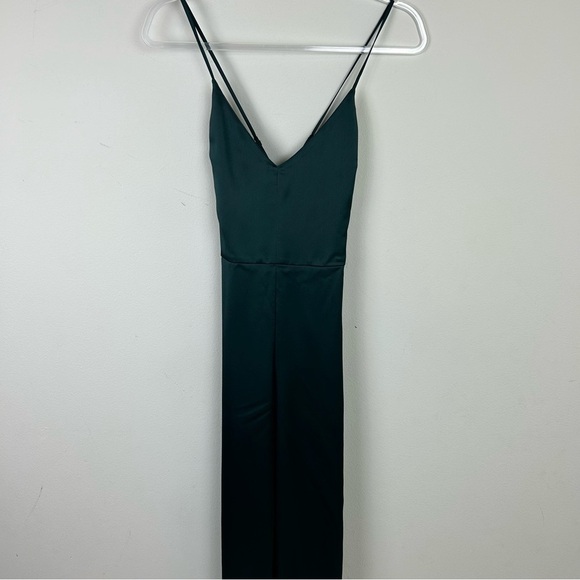 Abercrombie & Fitch Satin green jumper size: S - Picture 2 of 12